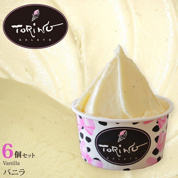 バニラ ジェラート6個セット | ジェラート トリノ